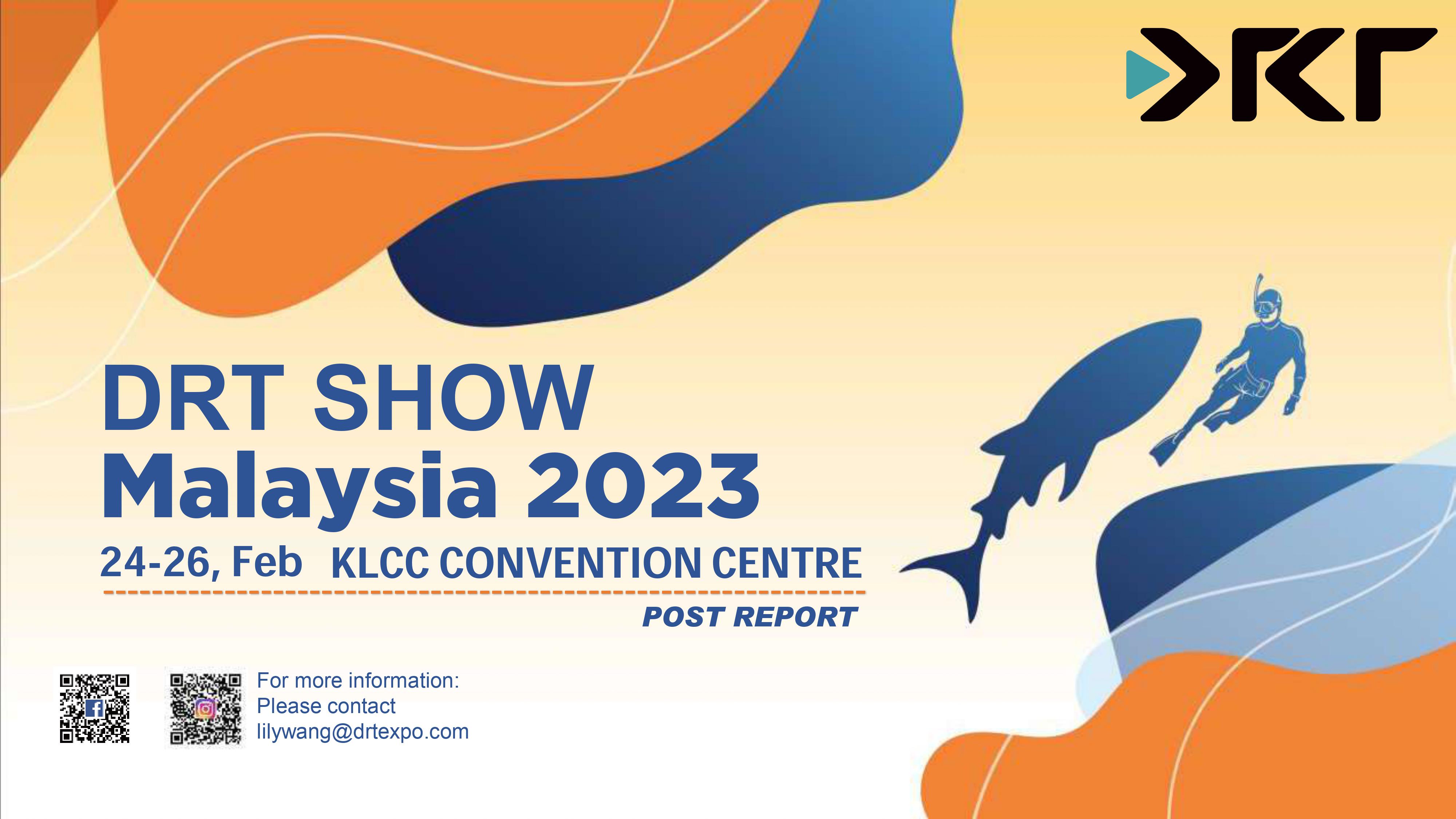 After a two-year hiatus, DRT SHOW Malaysia 2023 is back and ignite enthusiasm once again!